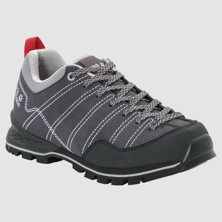 Zapatillas Senderismo Jack Wolfskin Scrambler Low Mujer Negros/Grises Claro Mexico-3215987